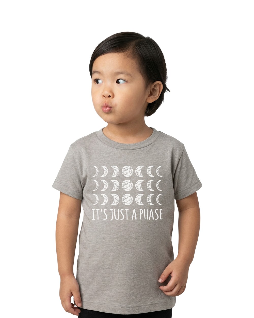 Just a Phase Toddler Kids Tee - Gardens of Honey