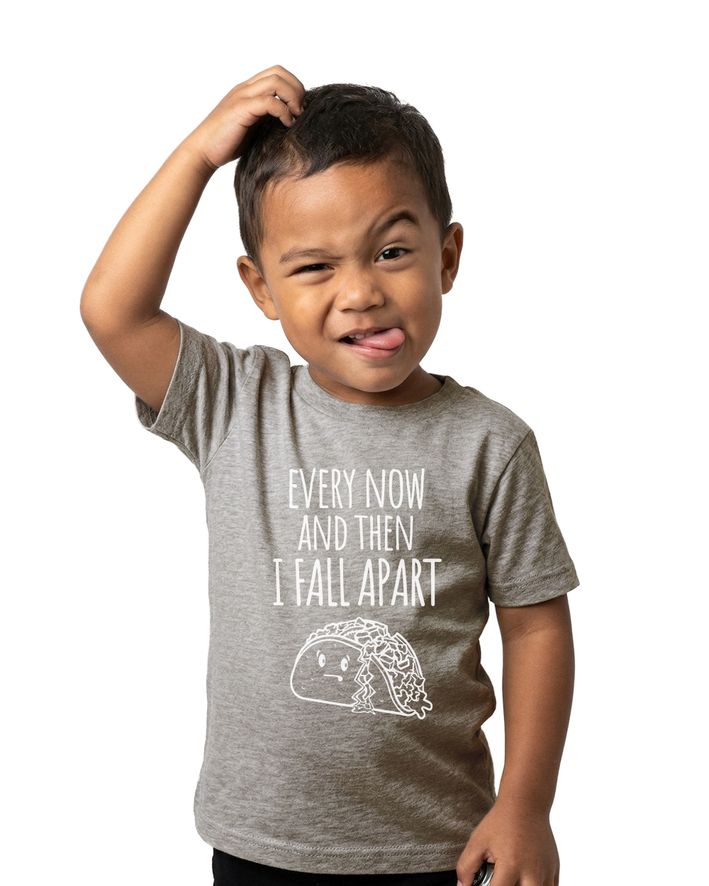 Every Now and Then I Fall Apart Toddler Kids Tee - Gardens of Honey