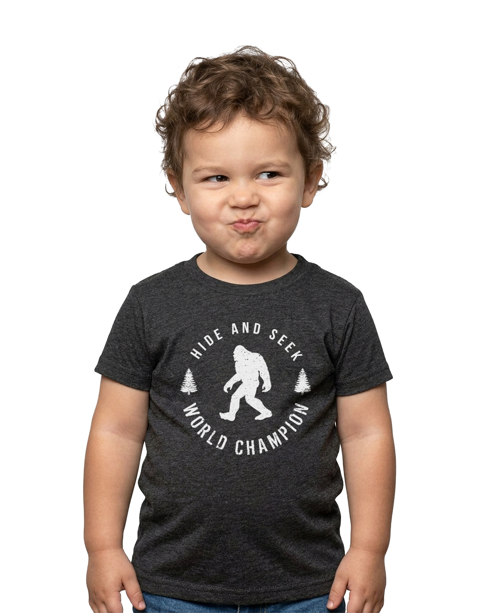 Hide and Seek World Champion Toddler Kids Tee - Gardens of Honey