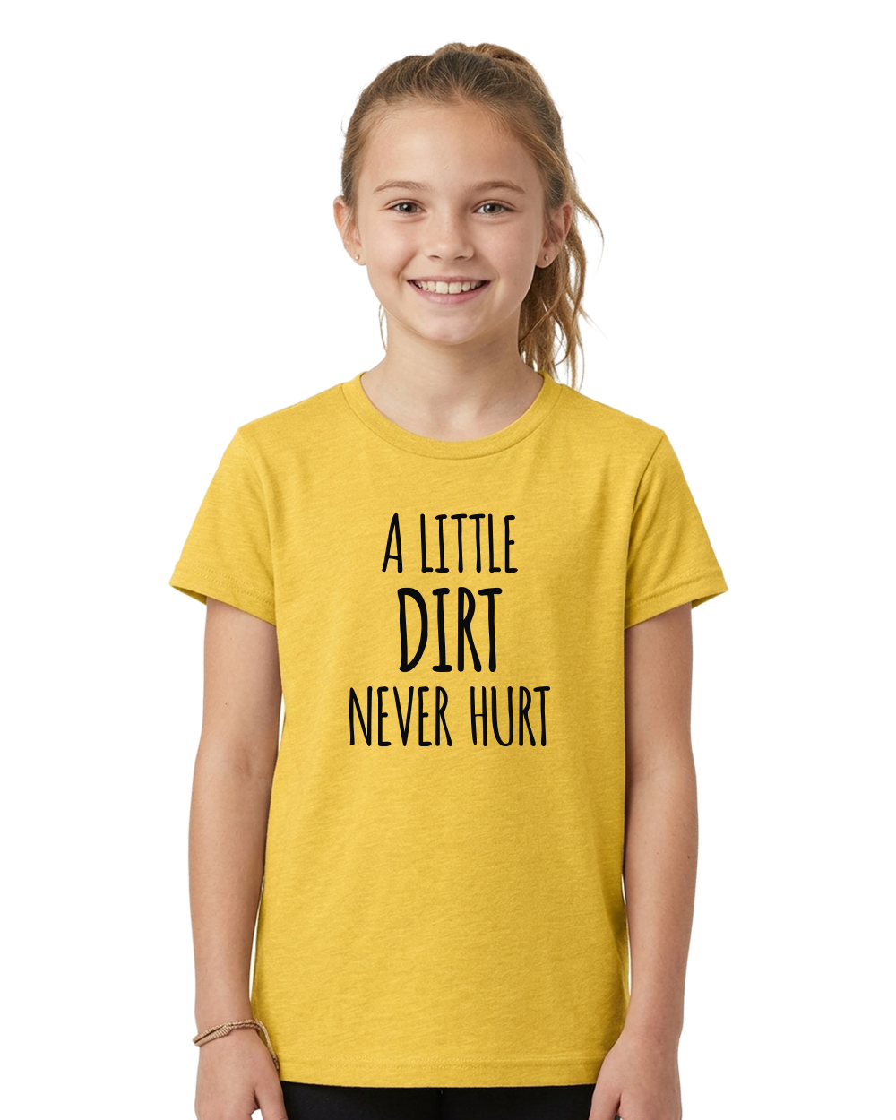 A Little Dirt Never Hurt Youth Tee - Gardens of Honey