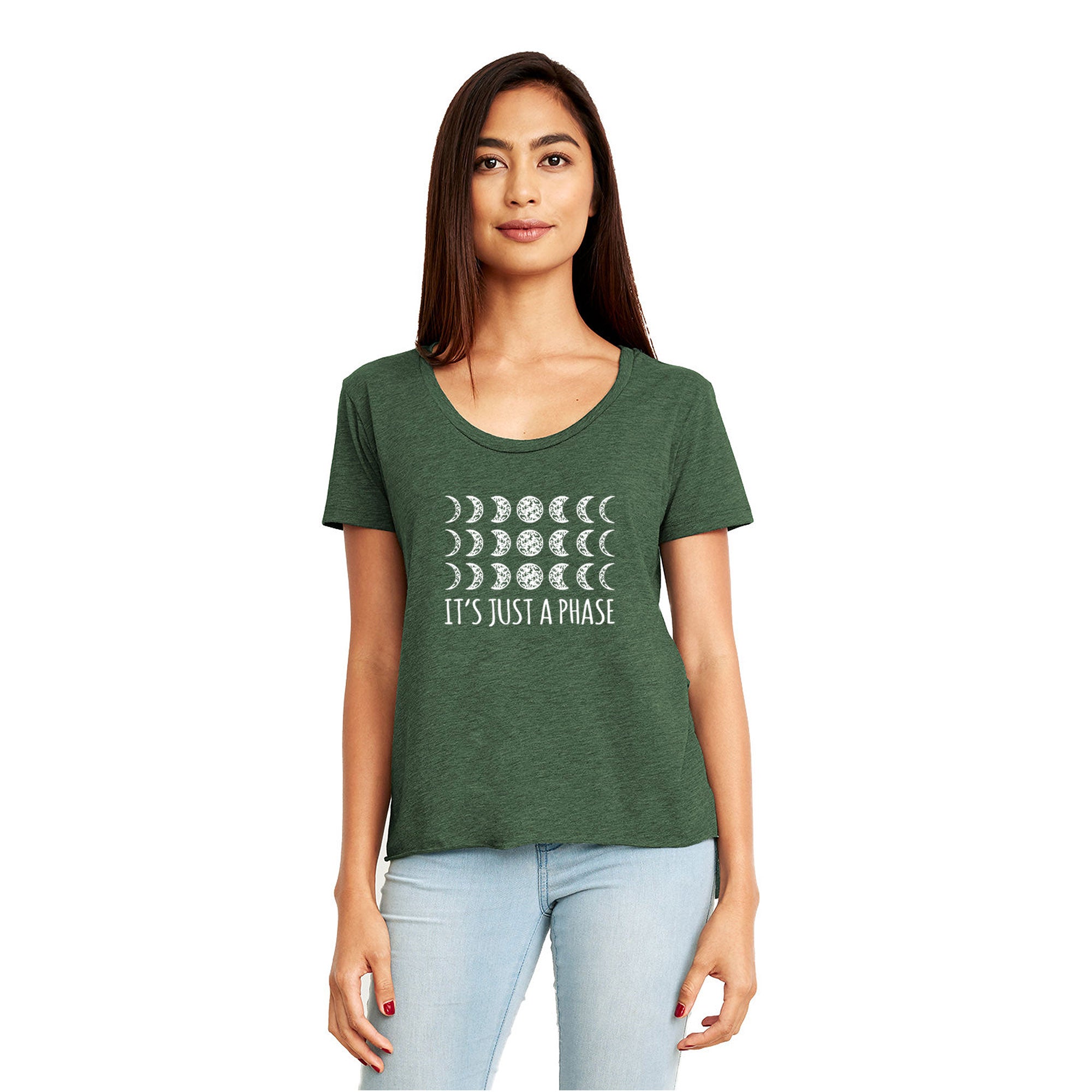 It's Just a Phase Women's Scoop Neck T-Shirt