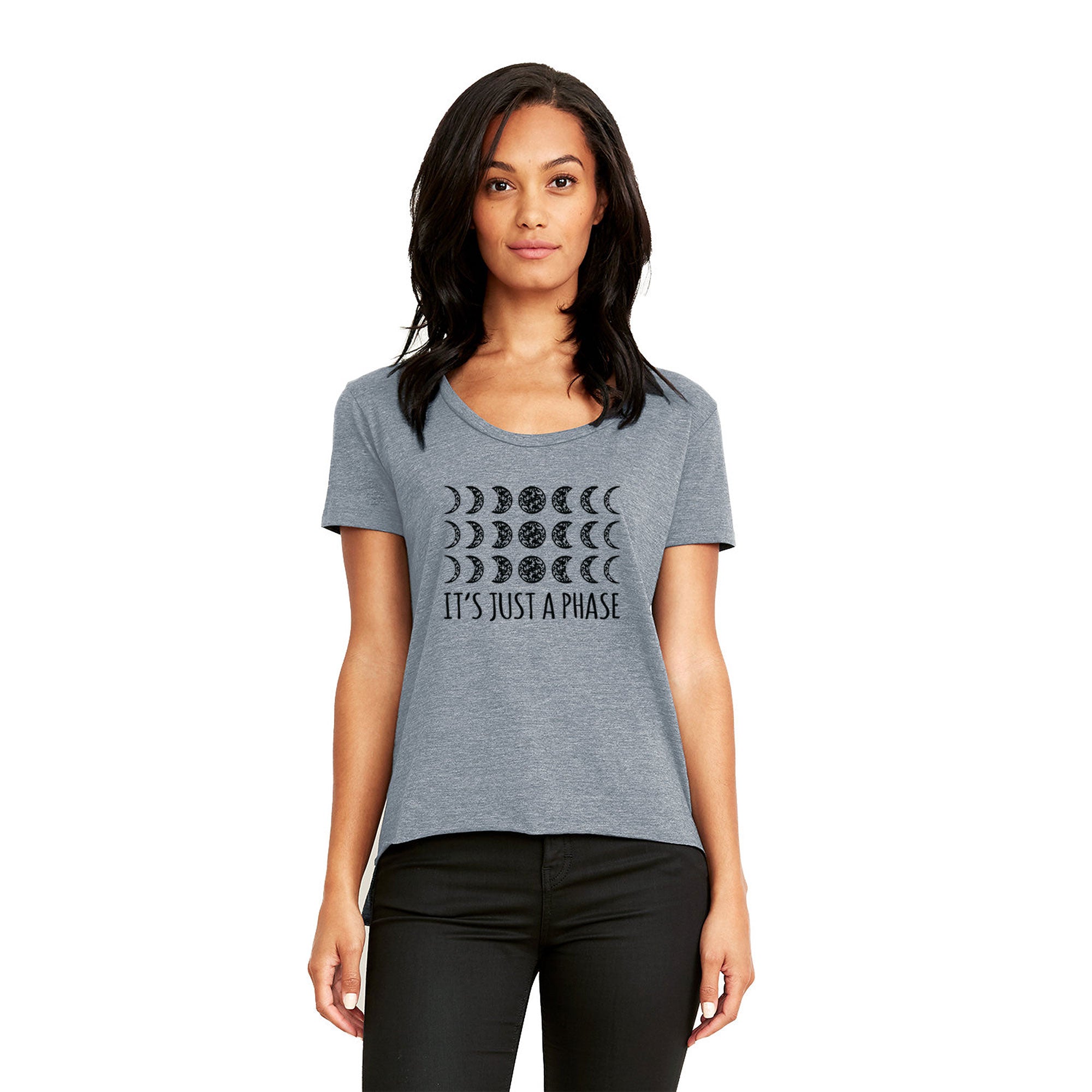 It's Just a Phase Women's Scoop Neck T-Shirt