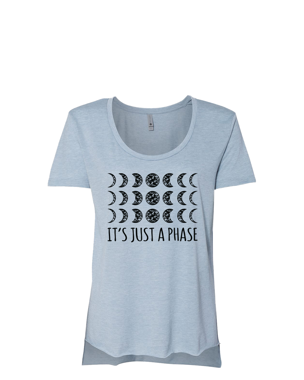 It's Just a Phase Women's Scoop Neck T-Shirt - Gardens of Honey