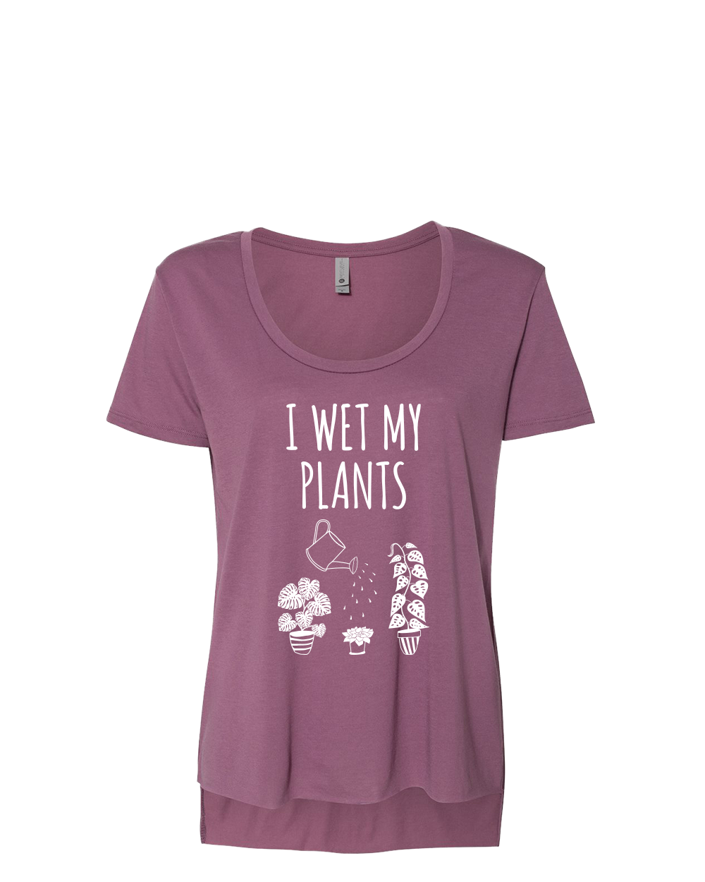 I Wet My Plants Women's Scoop Neck T-Shirt - Gardens of Honey