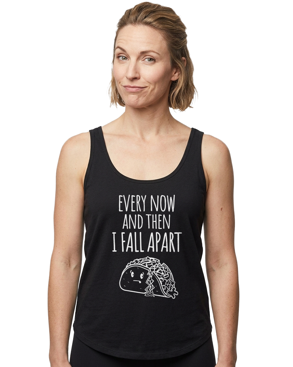 Every Now and Then I Fall Apart Women's Festival Tank - Gardens of Honey