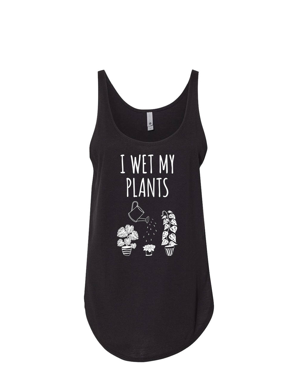 I Wet My Plants Women's Festival Tank