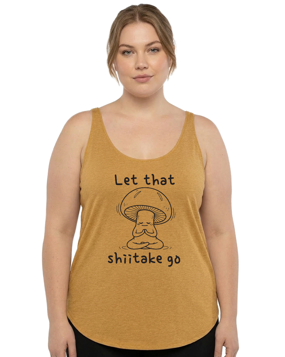 Let That Shiitake Go Women's Festival Tank - Gardens of Honey