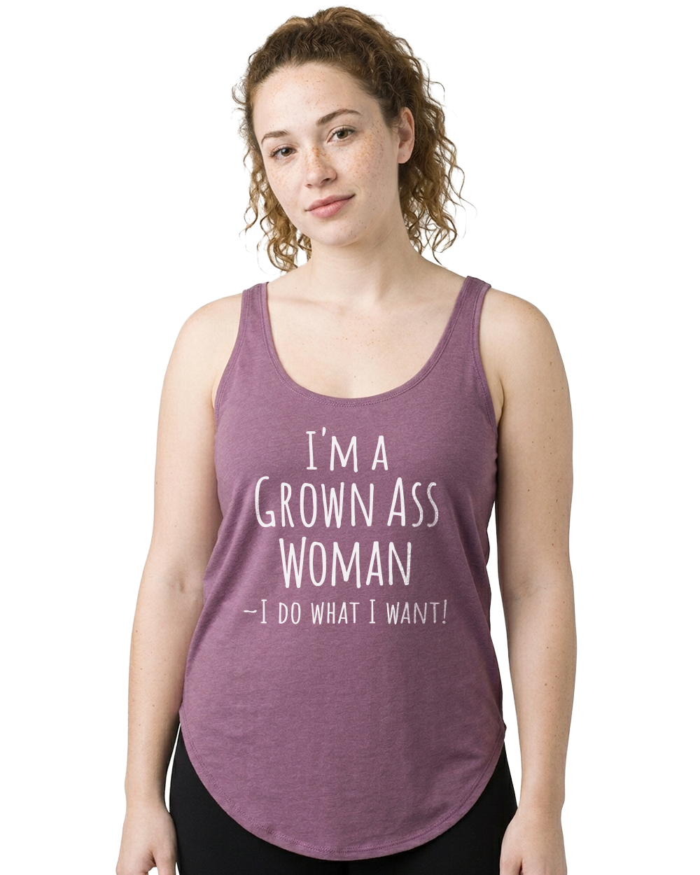 I'm a Grown Ass Woman Women's Festival Tank - Gardens of Honey