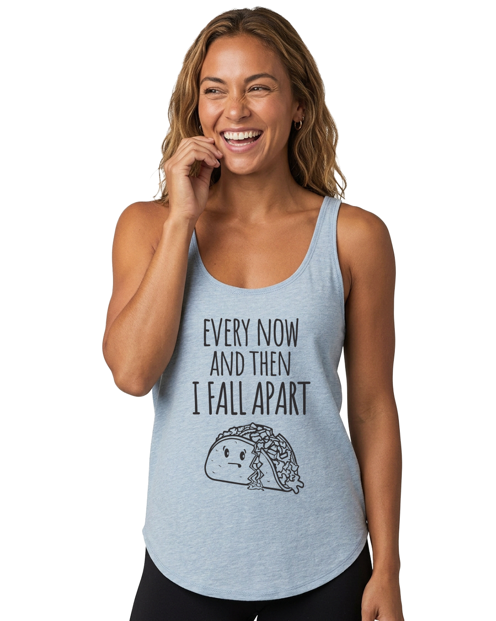 Every Now and Then I Fall Apart Women's Festival Tank - Gardens of Honey