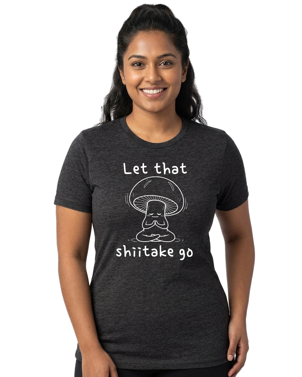 Let That Shiitake Go Unisex Crew Neck T-Shirt - Gardens of Honey