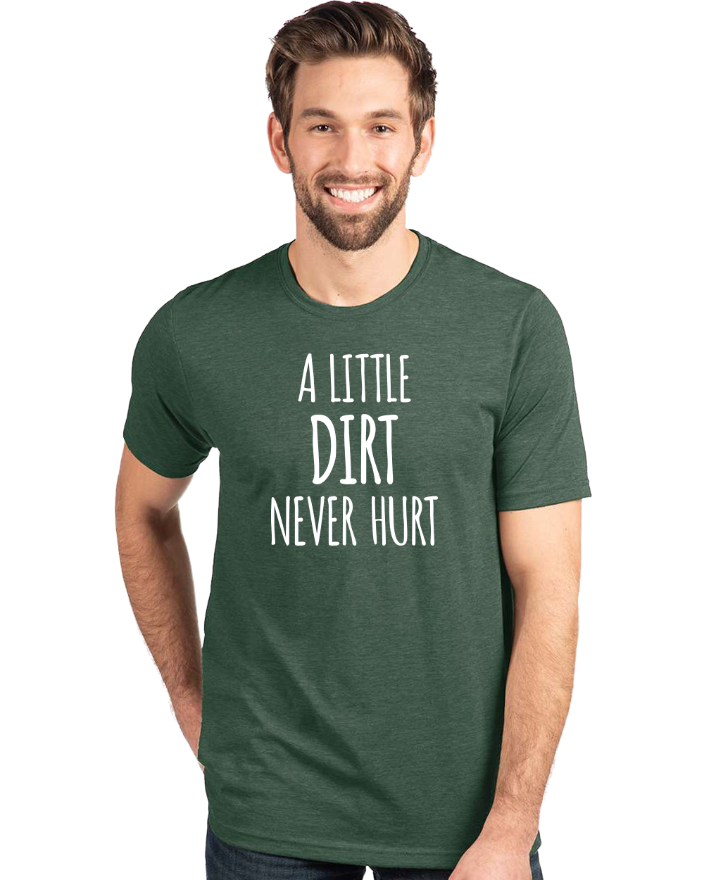 A Little Dirt Never Hurt Unisex Crew Neck T-Shirt - Gardens of Honey