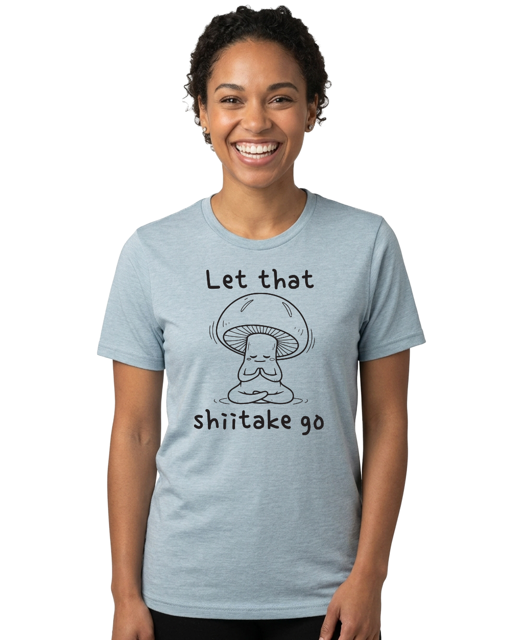 Let That Shiitake Go Unisex Crew Neck T-Shirt - Gardens of Honey