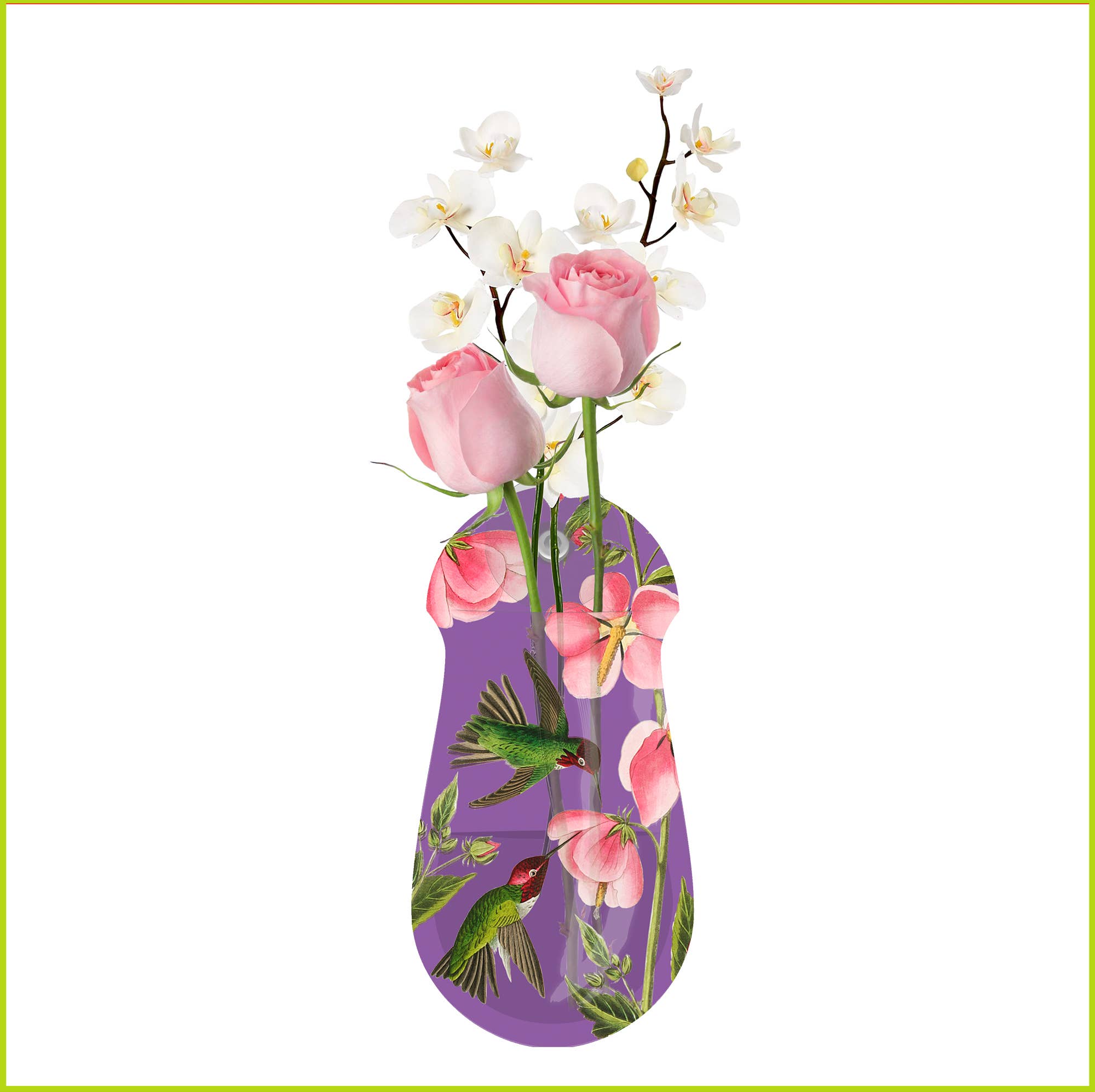 Hummingbird Suction Cup Vase
