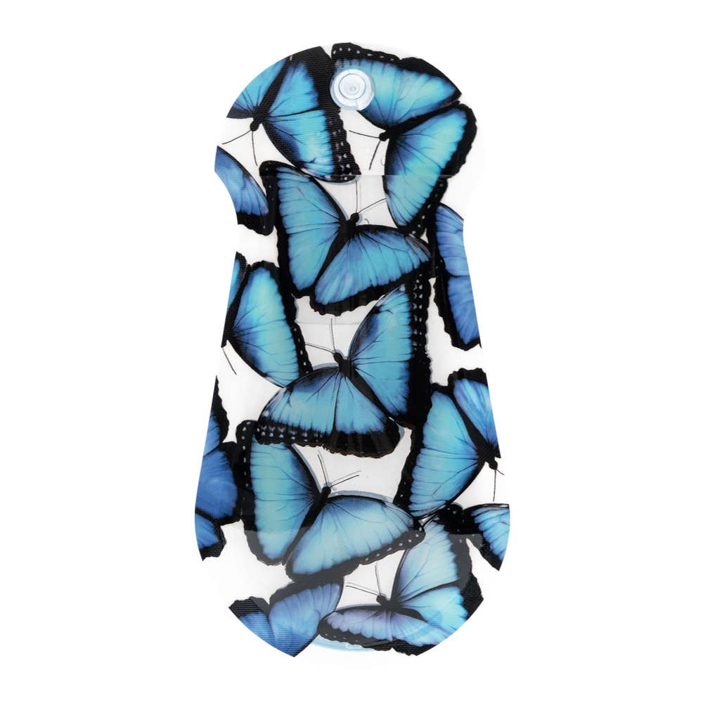 Blue Morpho Butterfly Suction Cup Vase
