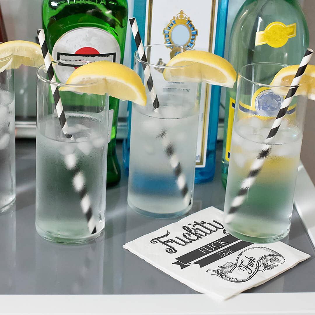 Fuckity Fuck Fuck | Funny Cocktail Napkins