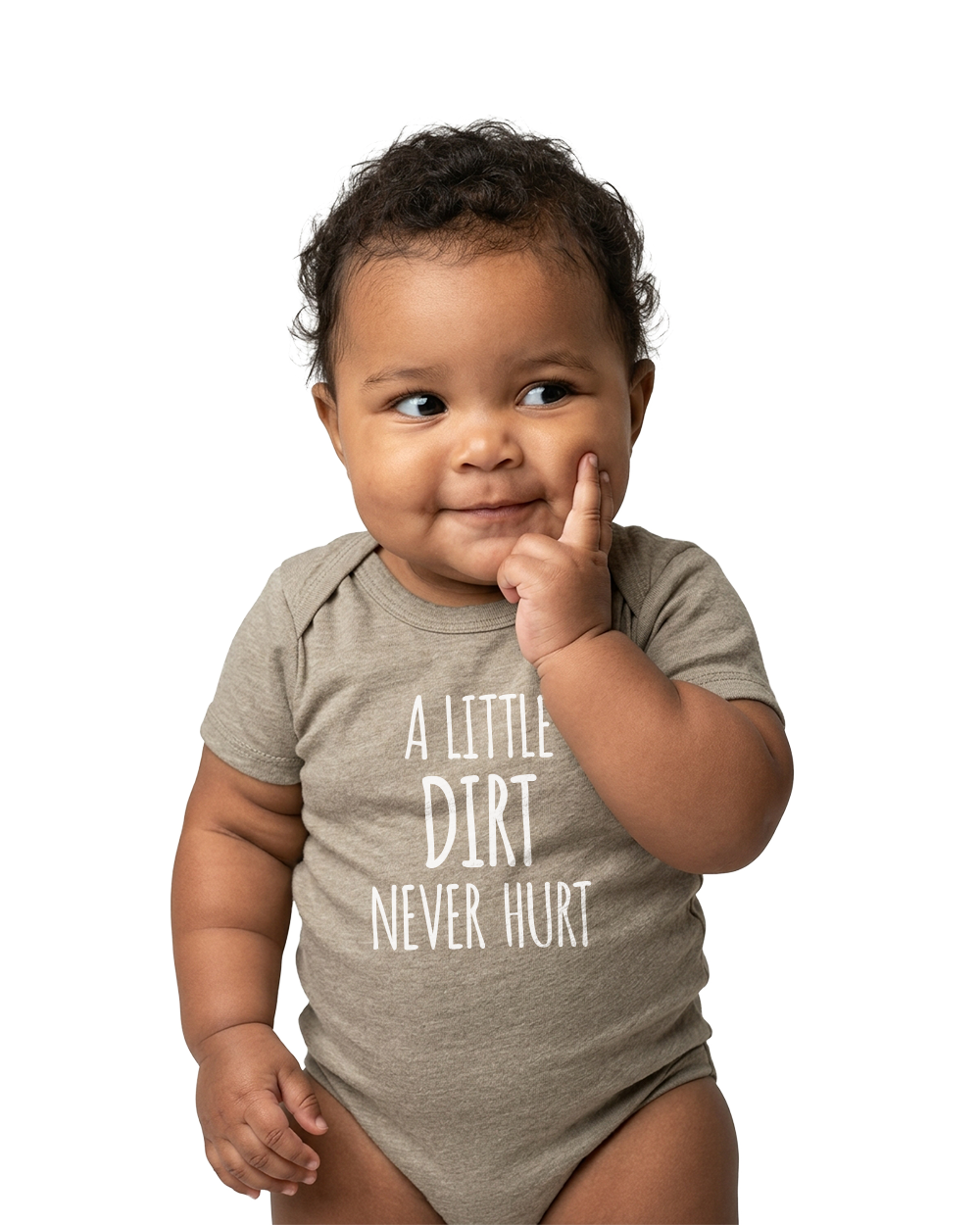 A Little Dirt Never Hurt Bodysuit Infant Onesie (Copy) - Gardens of Honey