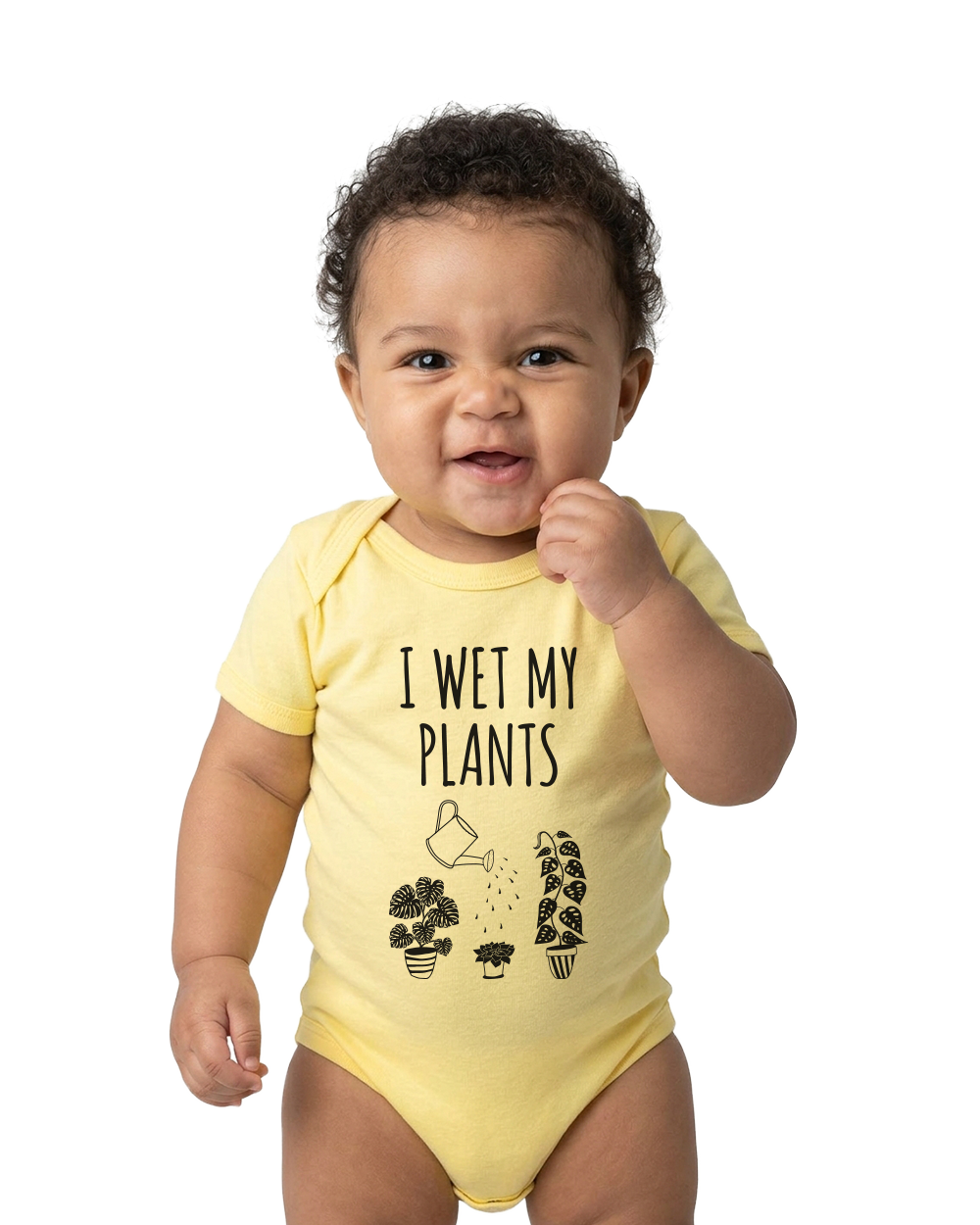 I Wet My Plants Baby Bodysuit | Infant Onesie - Gardens of Honey