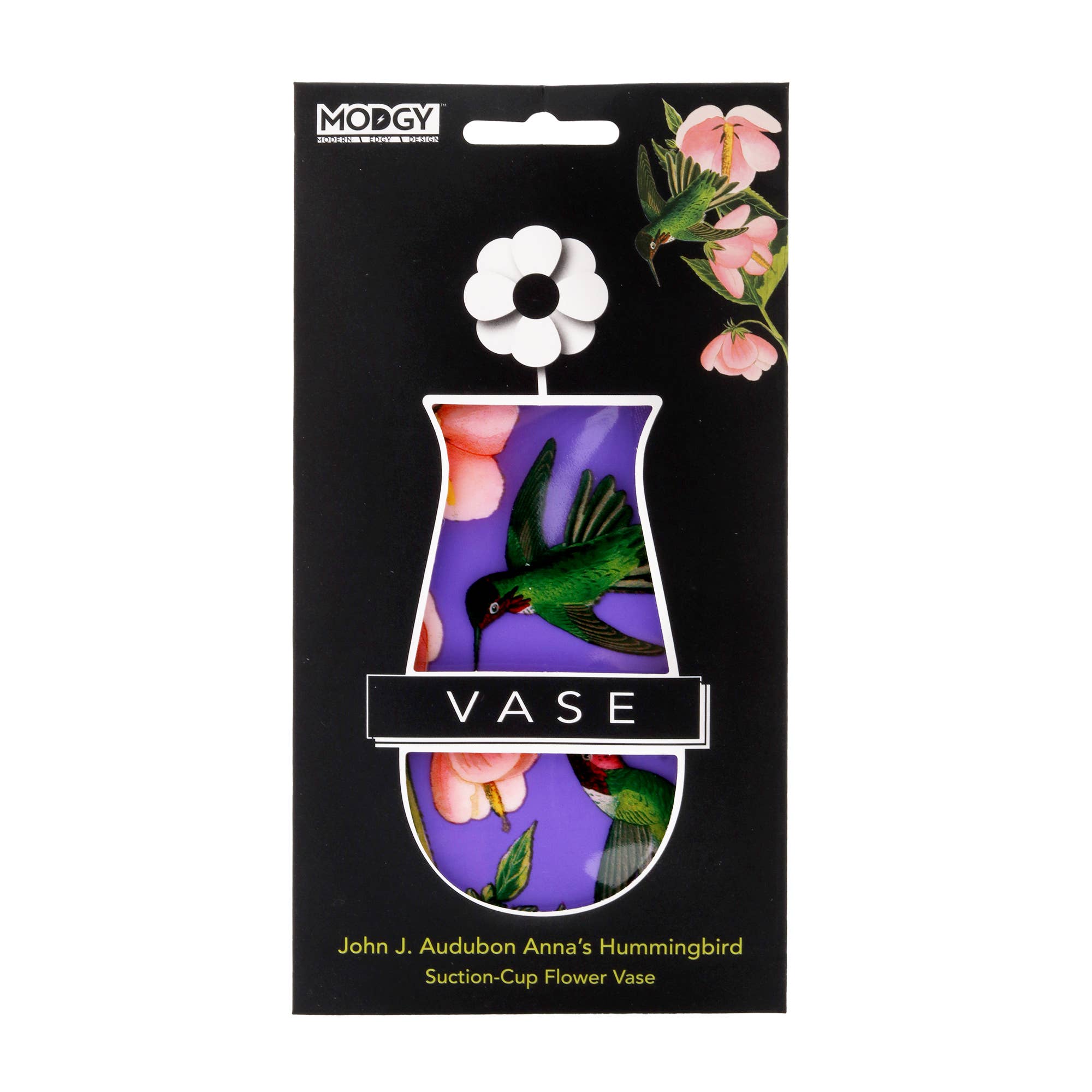 Hummingbird Suction Cup Vase