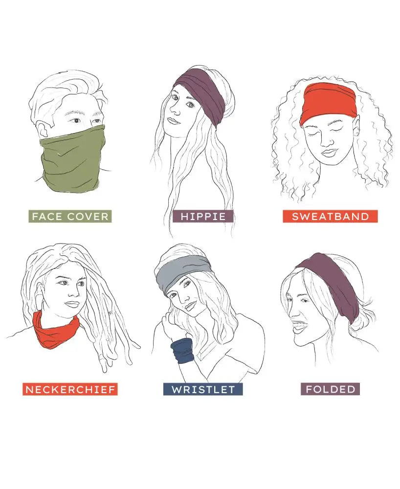 Peace Sign Boho Headband - Gardens of Honey