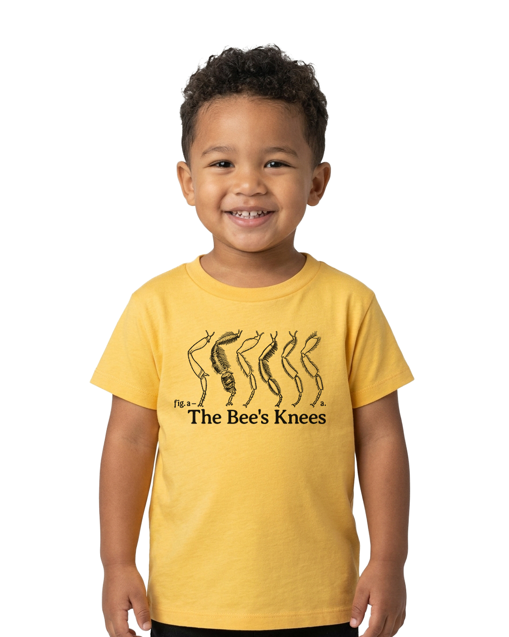 The Bee's Knees Toddler Kids Tee - Gardens of Honey