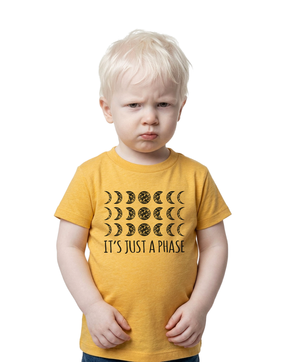 Just a Phase Toddler Kids Tee - Gardens of Honey