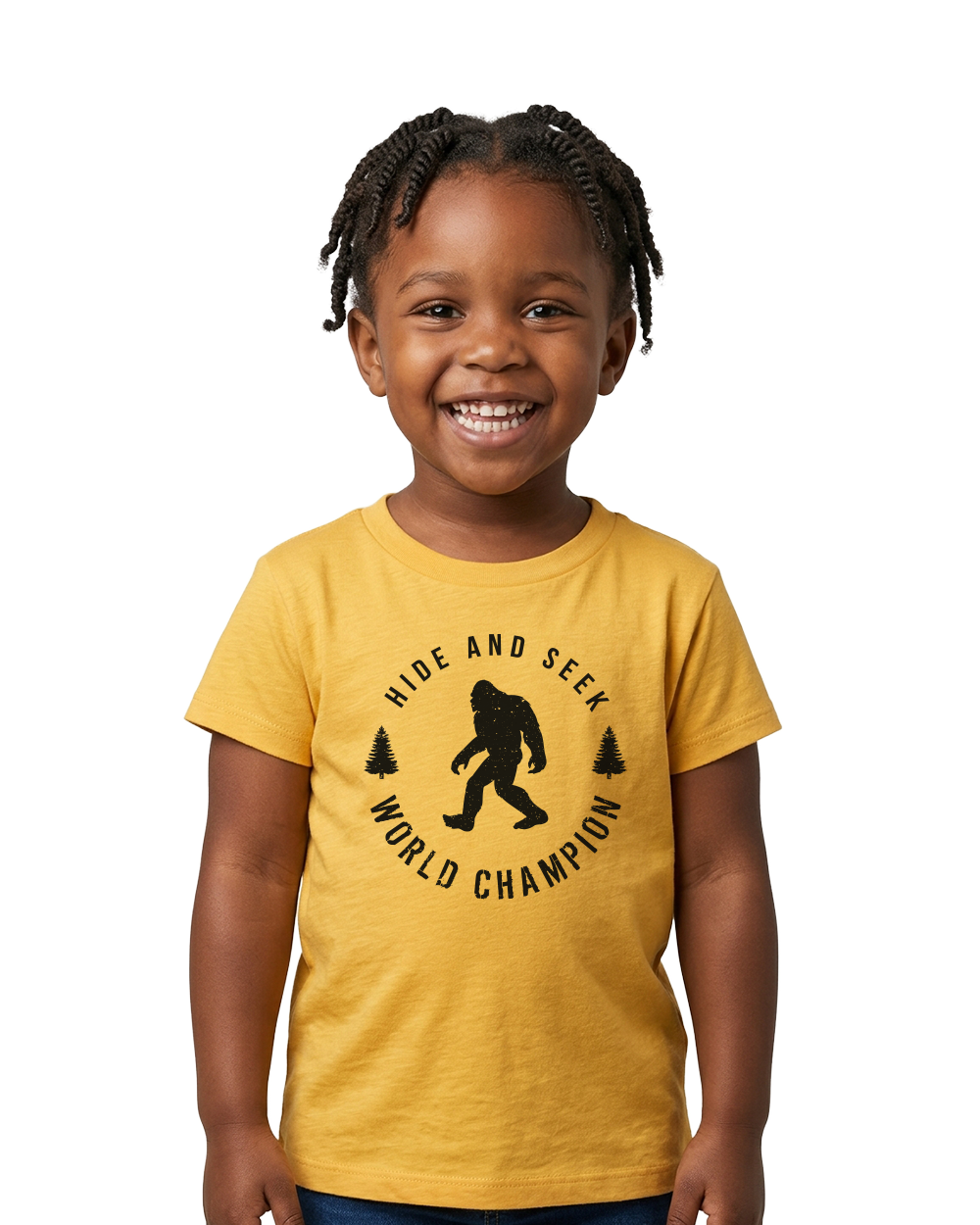 Hide and Seek World Champion Toddler Kids Tee - Gardens of Honey