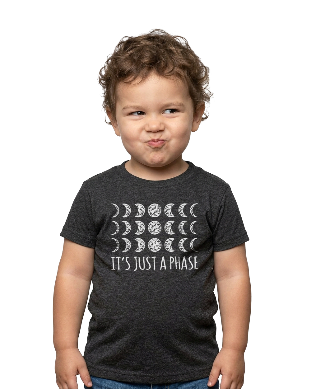 Just a Phase Toddler Kids Tee - Gardens of Honey