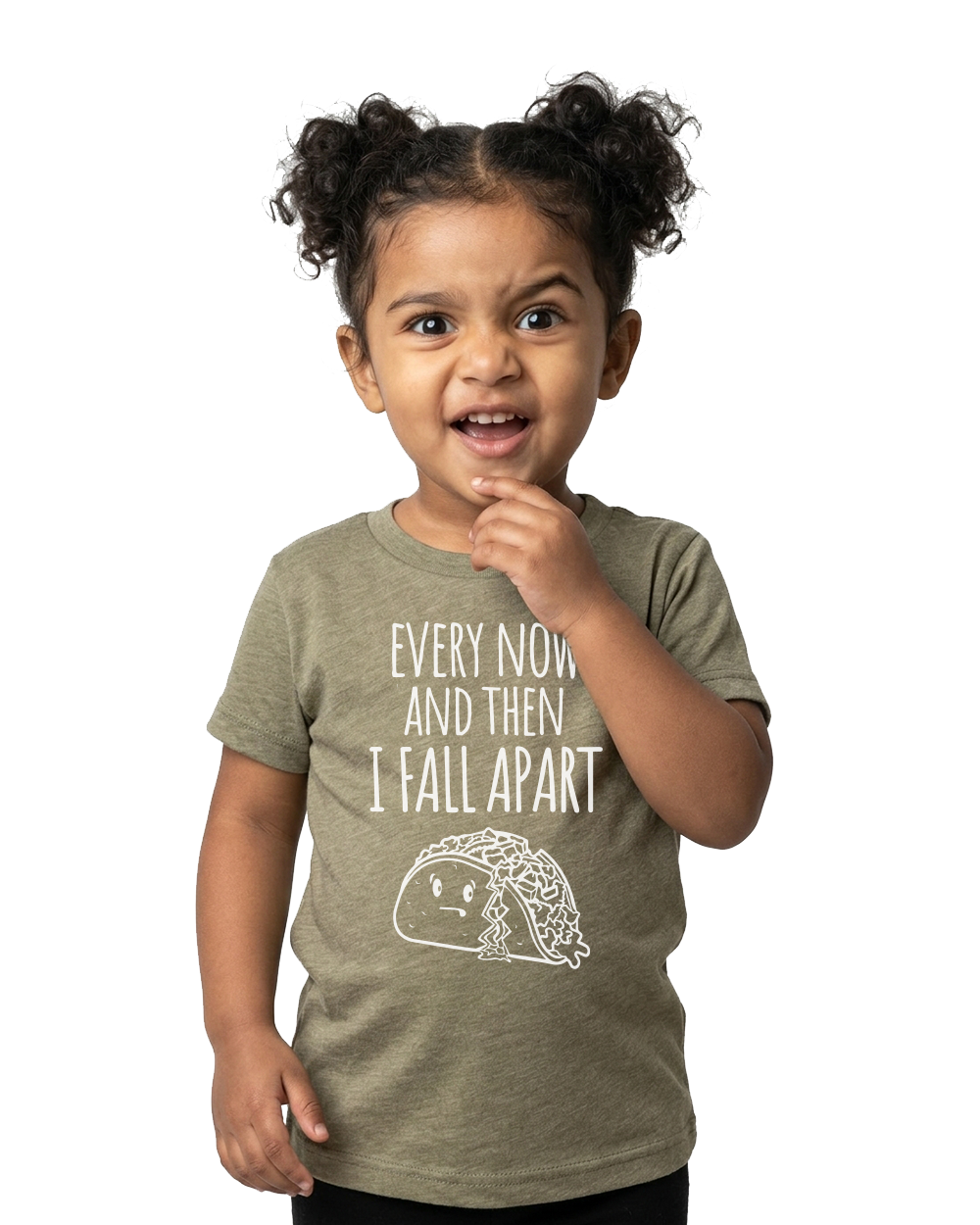 Every Now and Then I Fall Apart Toddler Kids Tee - Gardens of Honey