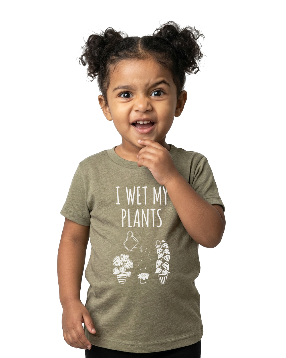 I Wet My Plants Toddler Kids Tee - Gardens of Honey