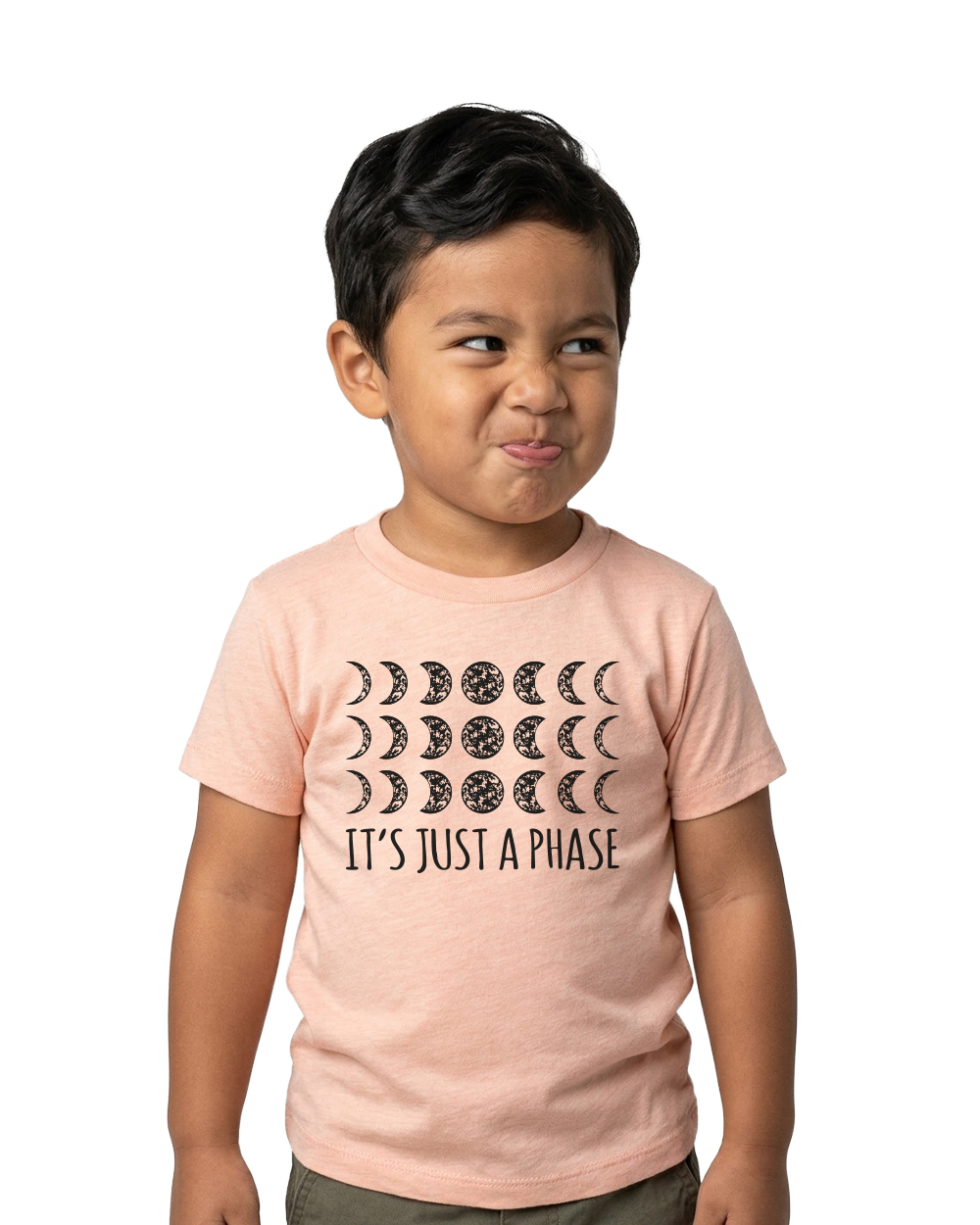 Just a Phase Toddler Kids Tee - Gardens of Honey