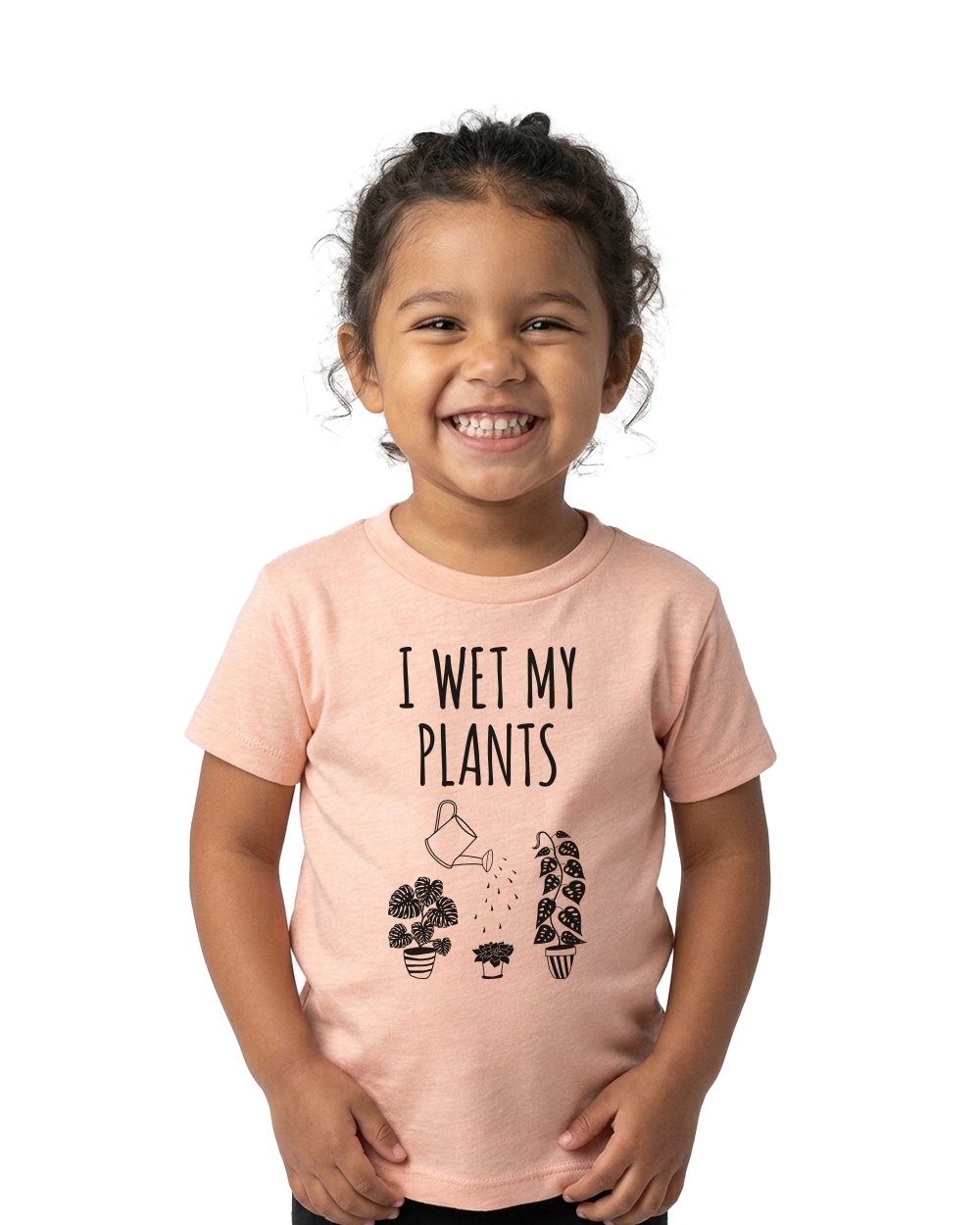 I Wet My Plants Toddler Kids Tee - Gardens of Honey