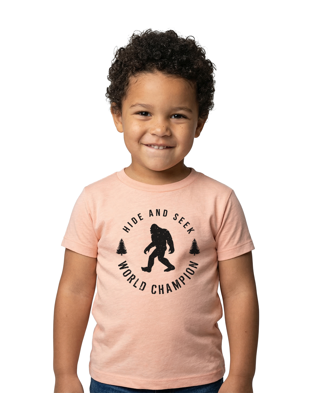 Hide and Seek World Champion Toddler Kids Tee - Gardens of Honey