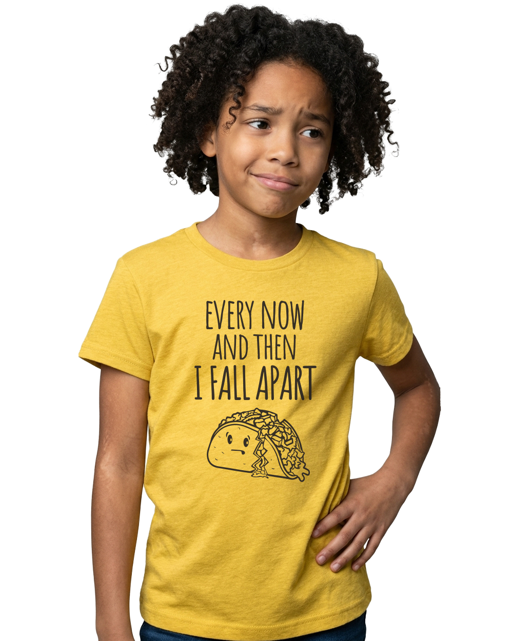 Every Now and Then I Fall Apart Youth Tee - Gardens of Honey
