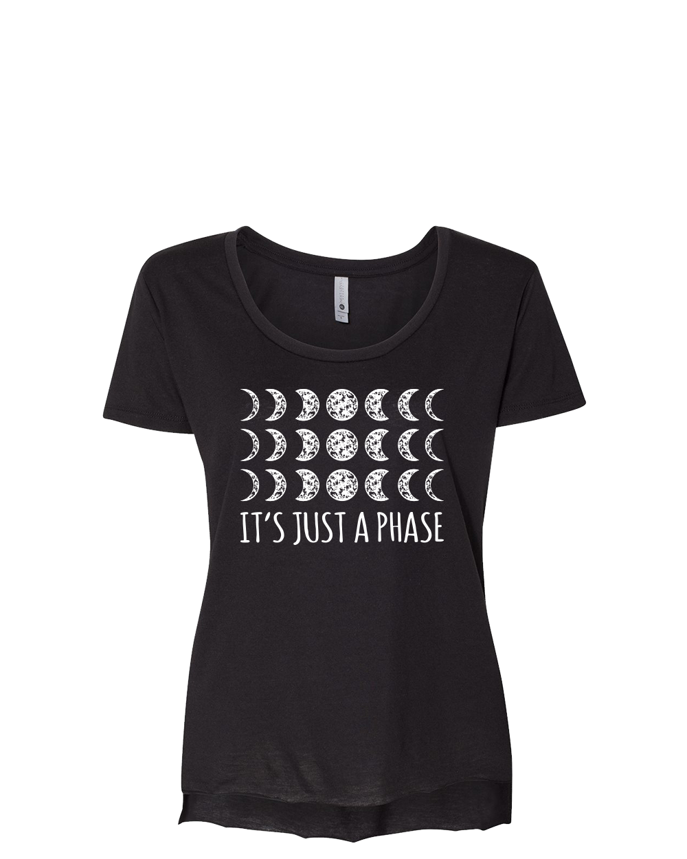 It's Just a Phase Women's Scoop Neck T-Shirt - Gardens of Honey