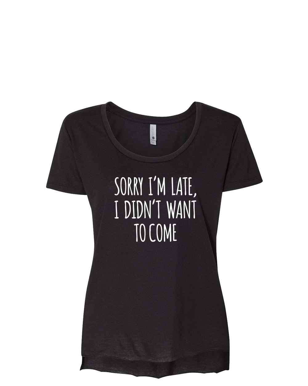 Sorry I'm Late Women's Scoop Neck T-Shirt - Gardens of Honey