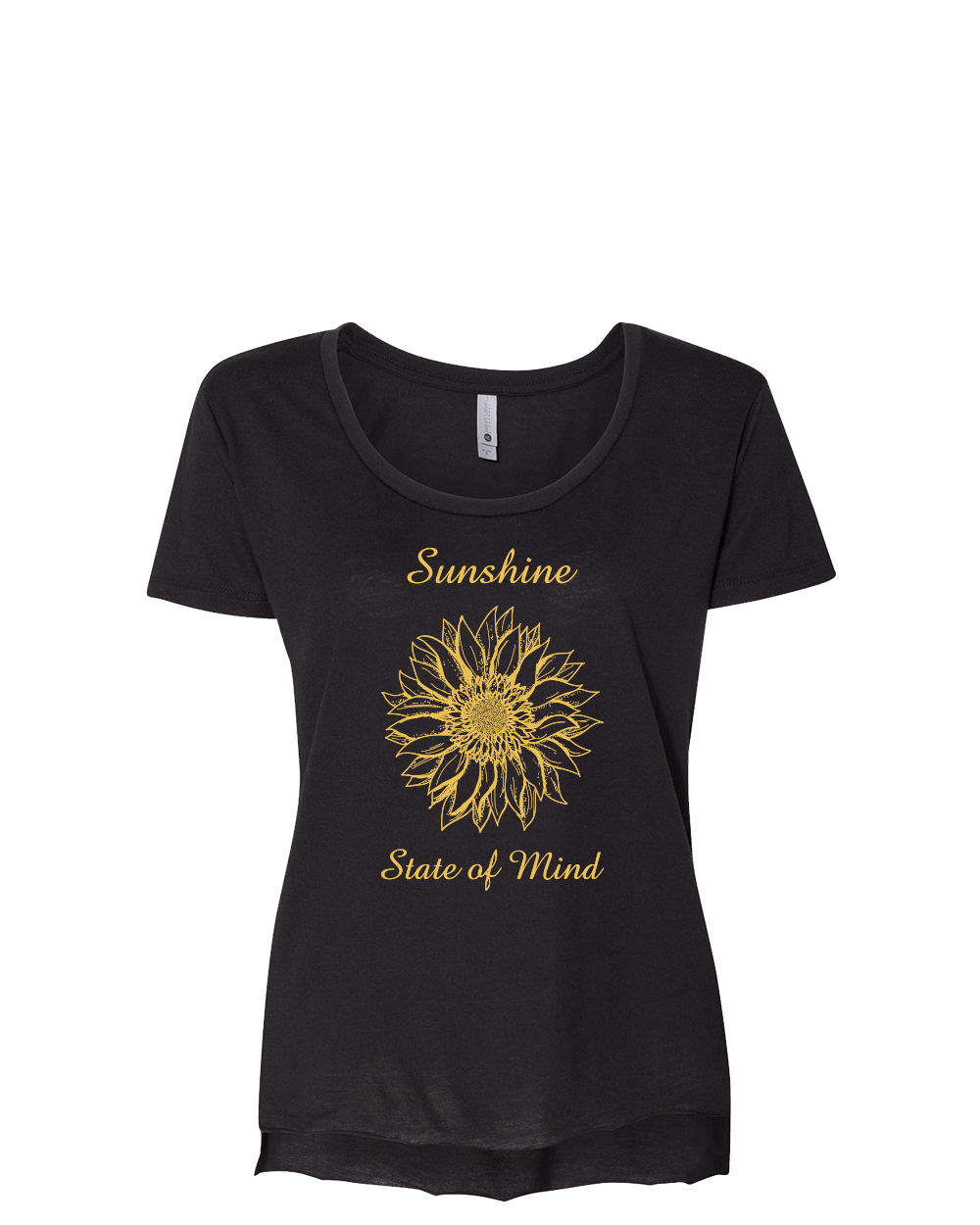 Sunshine State of Mind Women's Scoop Neck T-Shirt - Gardens of Honey