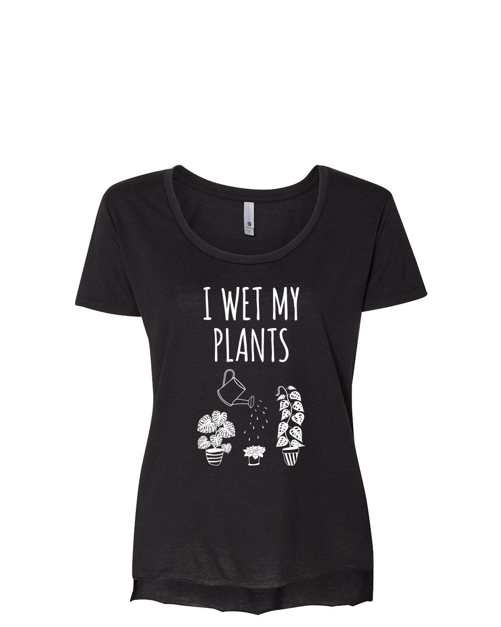 I Wet My Plants Women's Scoop Neck T-Shirt - Gardens of Honey