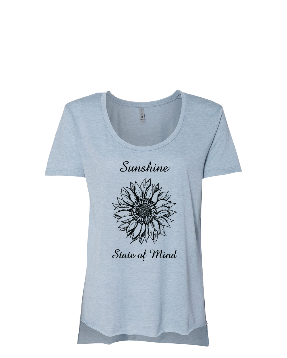 Sunshine State of Mind Women's Scoop Neck T-Shirt - Gardens of Honey