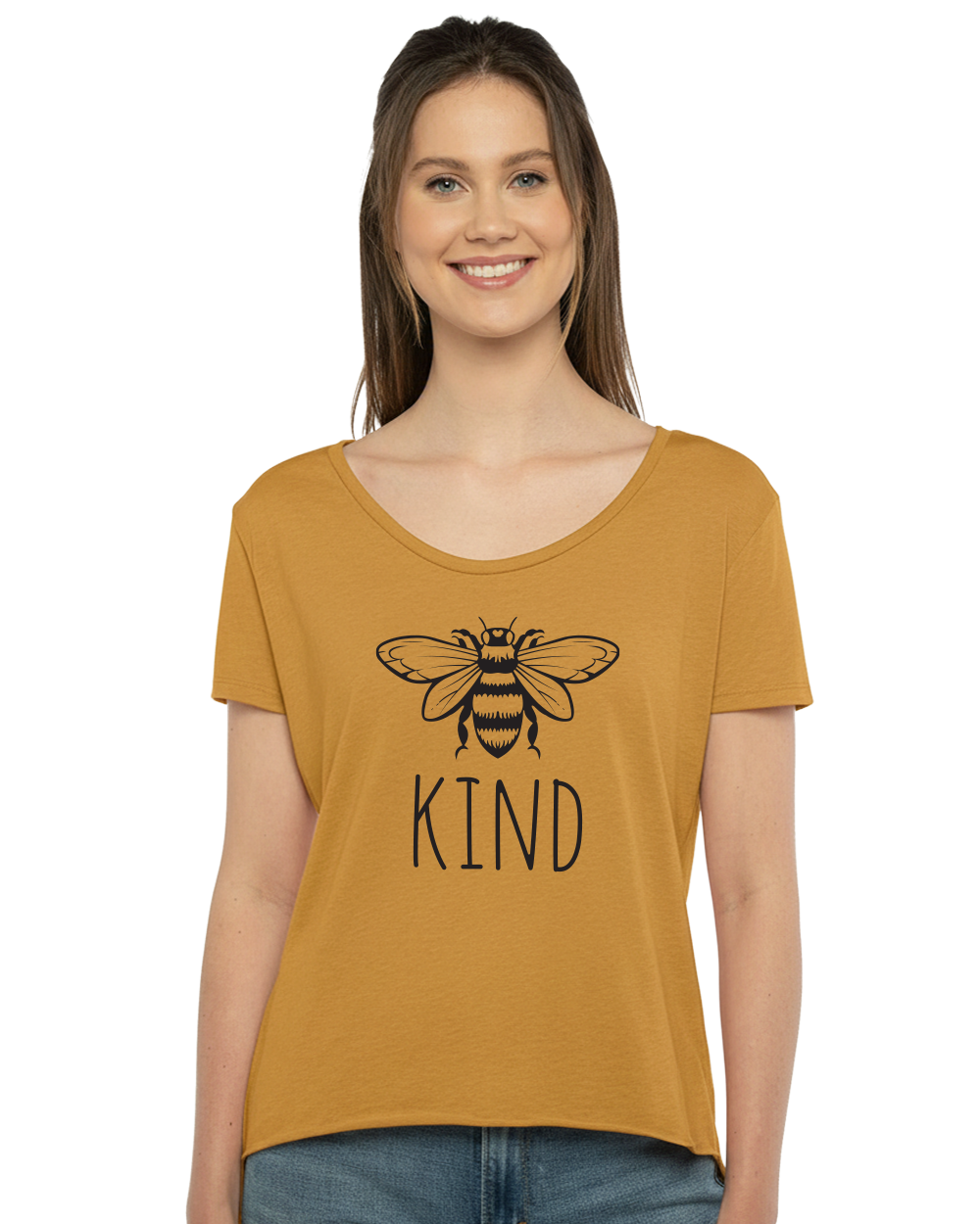Be Kind Women's Scoop Neck T-Shirt - Gardens of Honey