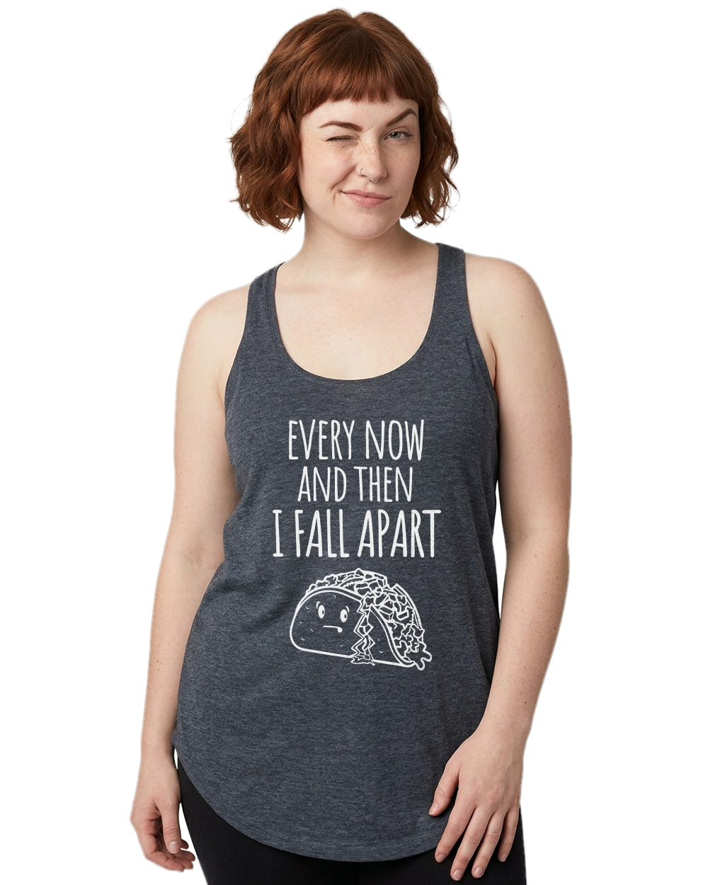 Every Now and Then I Fall Apart Women's Festival Tank - Gardens of Honey