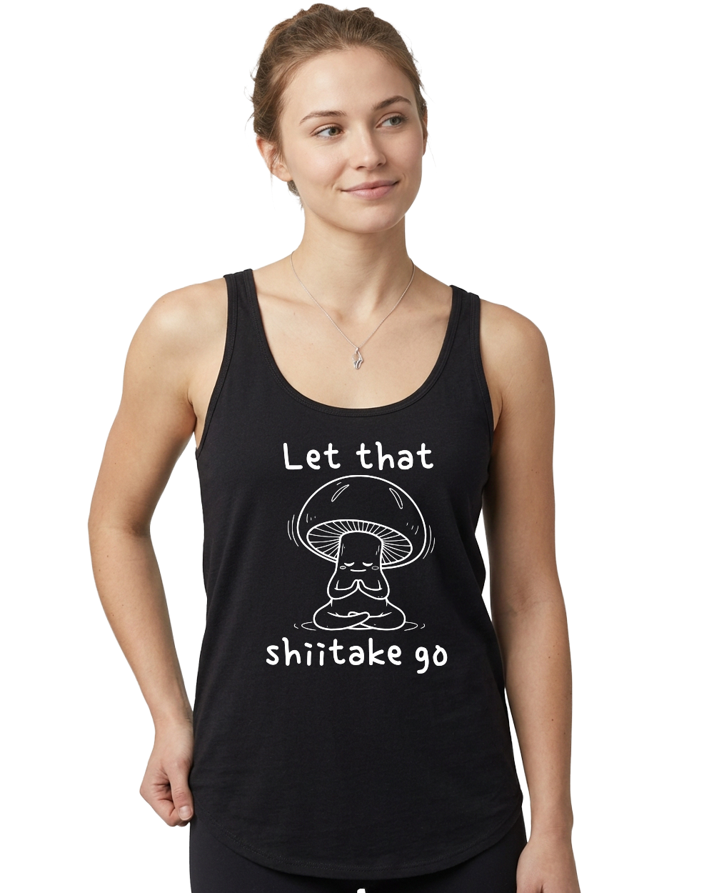 Let That Shiitake Go Women's Festival Tank - Gardens of Honey