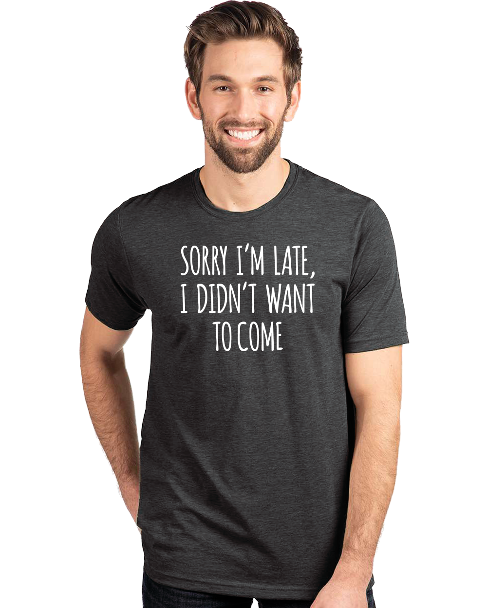 Sorry I'm Late Unisex Crew Neck T-Shirt