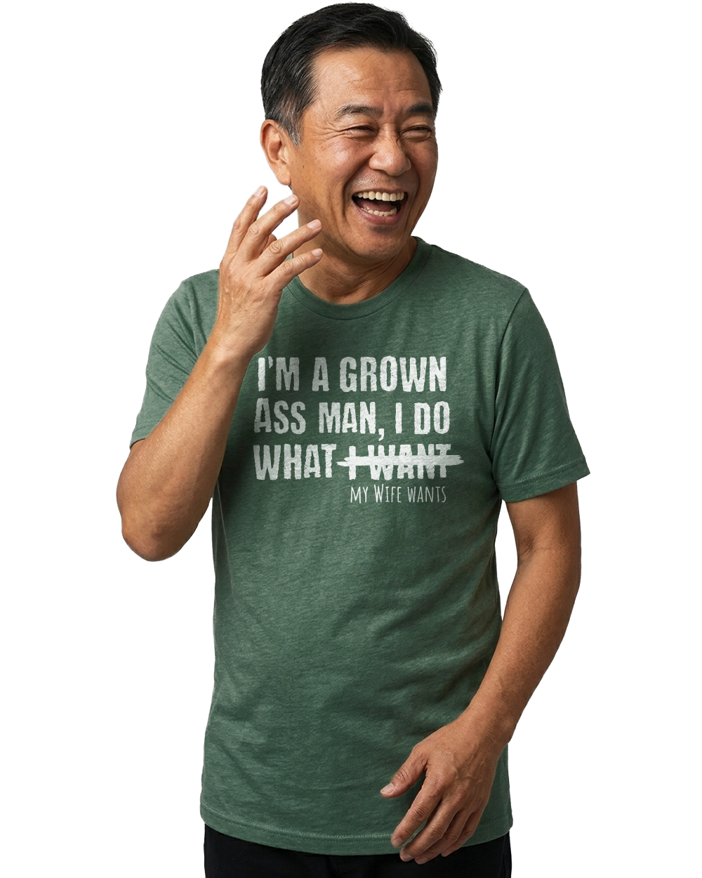 I'm a Grown Ass Man Unisex Crew Neck T-Shirt