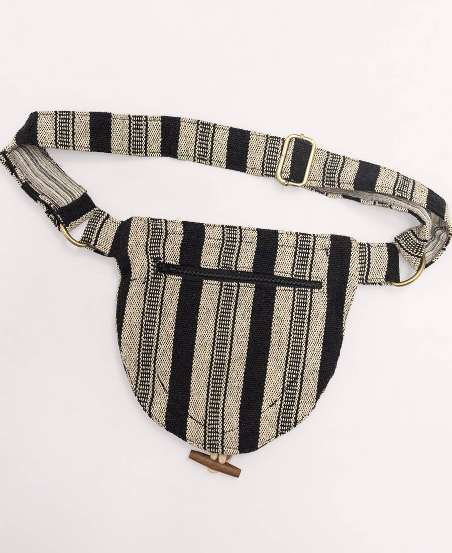 Retro Mushrooms Canvas Hip Bag