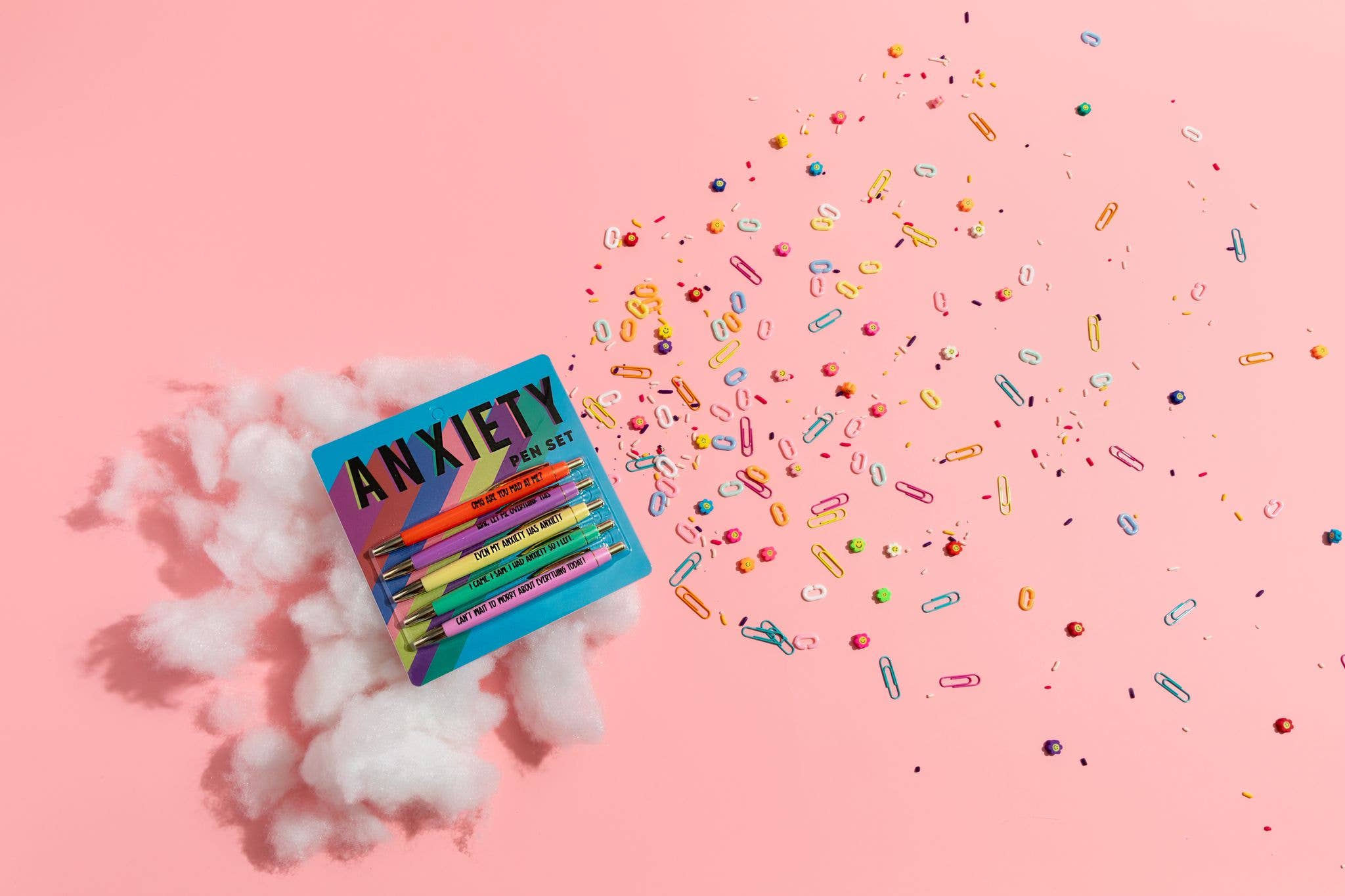 Anxiety Funny Pen Set