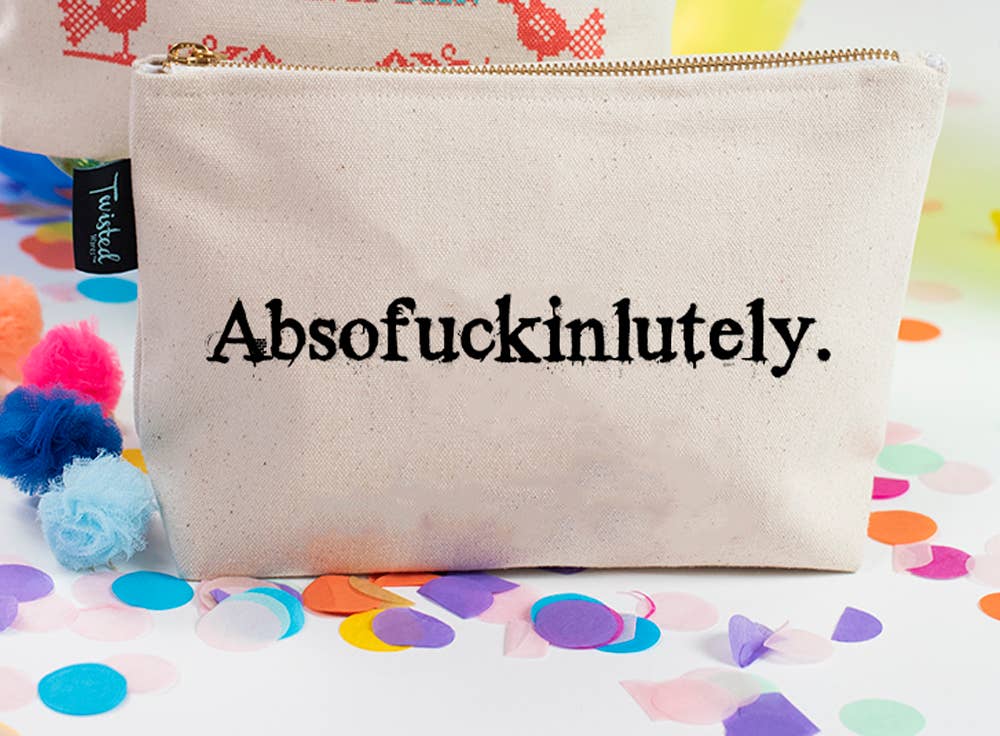 Absofuckinlutley | Cosmetic Makeup Bag