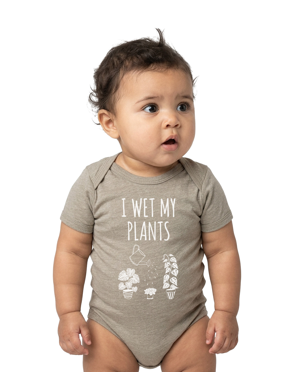 I Wet My Plants Baby Bodysuit | Infant Onesie - Gardens of Honey