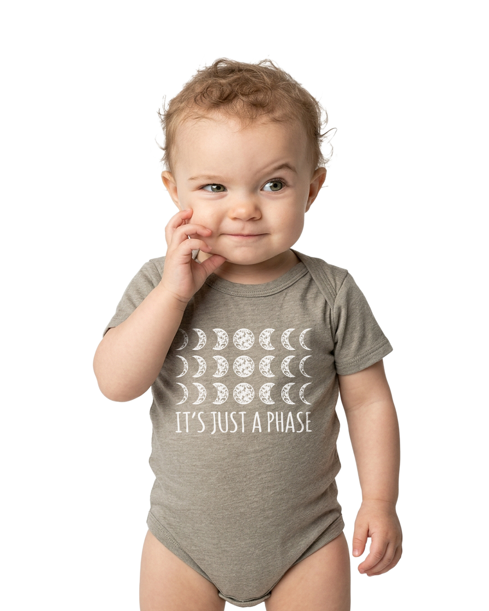 Just A Phase Baby Bodysuit | Infant Onesie