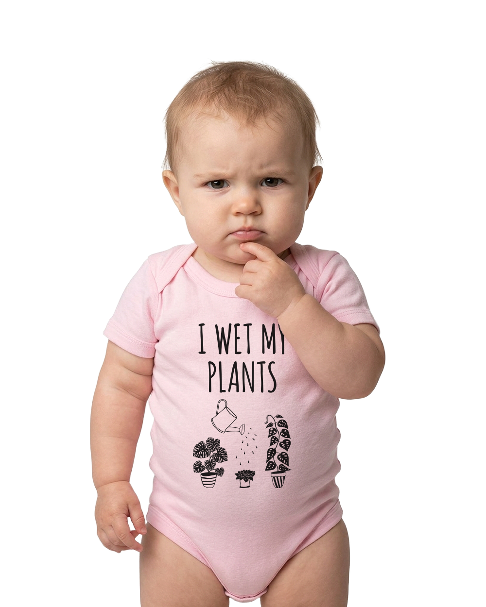 I Wet My Plants Baby Bodysuit | Infant Onesie - Gardens of Honey
