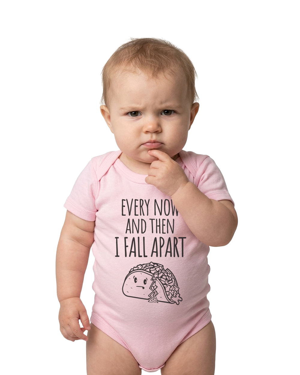Every Now and Then I Fall Apart Baby Bodysuit | Infant Onesie